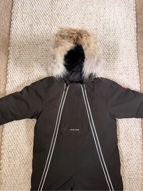 Canada Goose Black Jacket with Reflective Trim